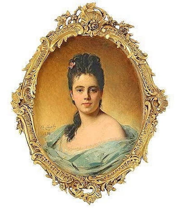 Charles Joshua Chaplin - Ritratto di giovane donna
